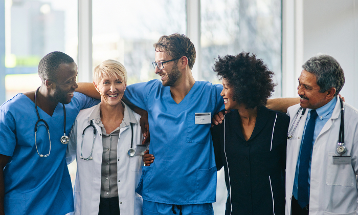team-img A Team of Doctors huddling